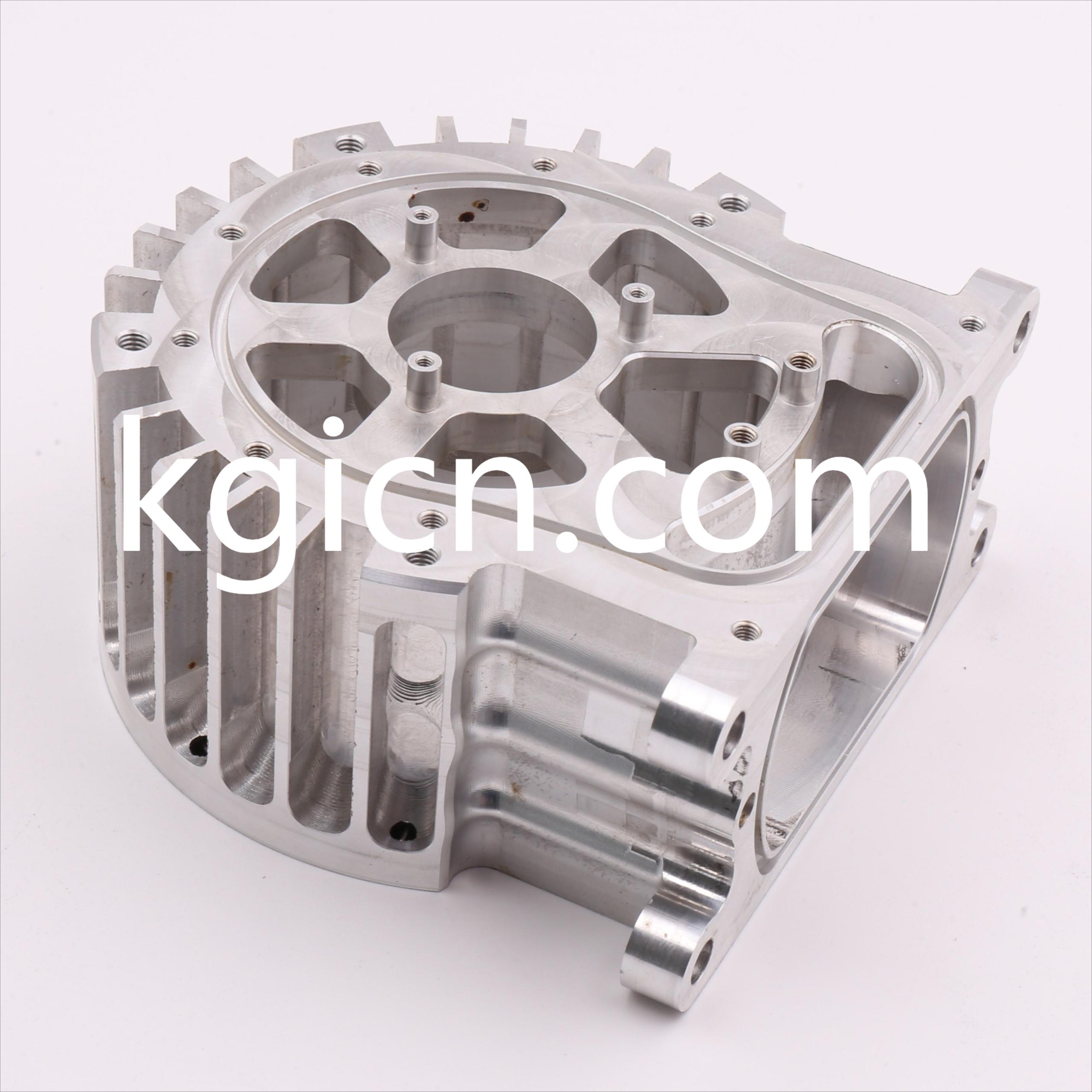 CNC machining Die Casting Aluminum Cylinder Heads For Motorcycle