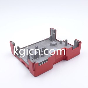 Aluminum alloy die casting parts case for router with tiger drylac