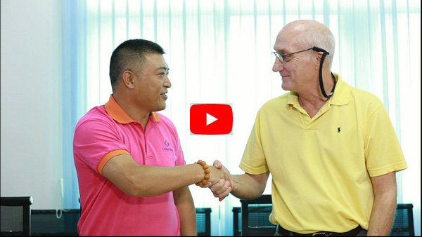 Reception of foreign customers