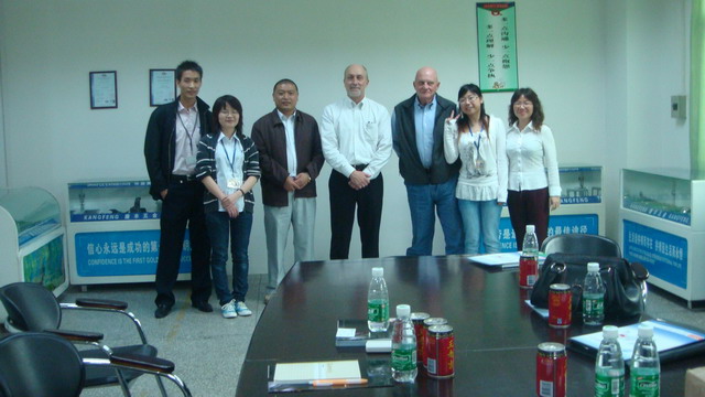 American customers visit our company