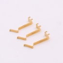 High quality metal contact for battery charger,gold plated