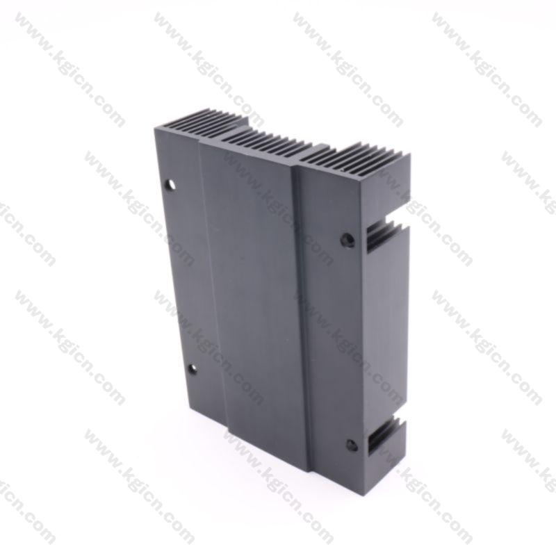 Aluminum extruded Heat Sink with fan mounting for EA controller