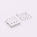 High quality metal stamped part with matt tin plated