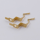 High quality sheet metal contact with selective gold plated