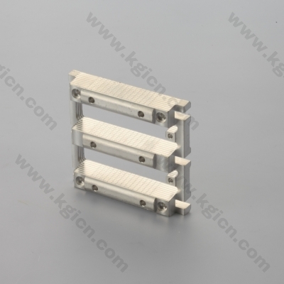 High quality precision machined zinc alloy part with nickel plated