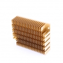 Slotted extrusion Breaking slot copper heat sink for led profile