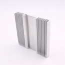 Aluminum heatsink radiator in aluminum extrusion