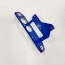 High quality zinc die casting part, blue color paingting