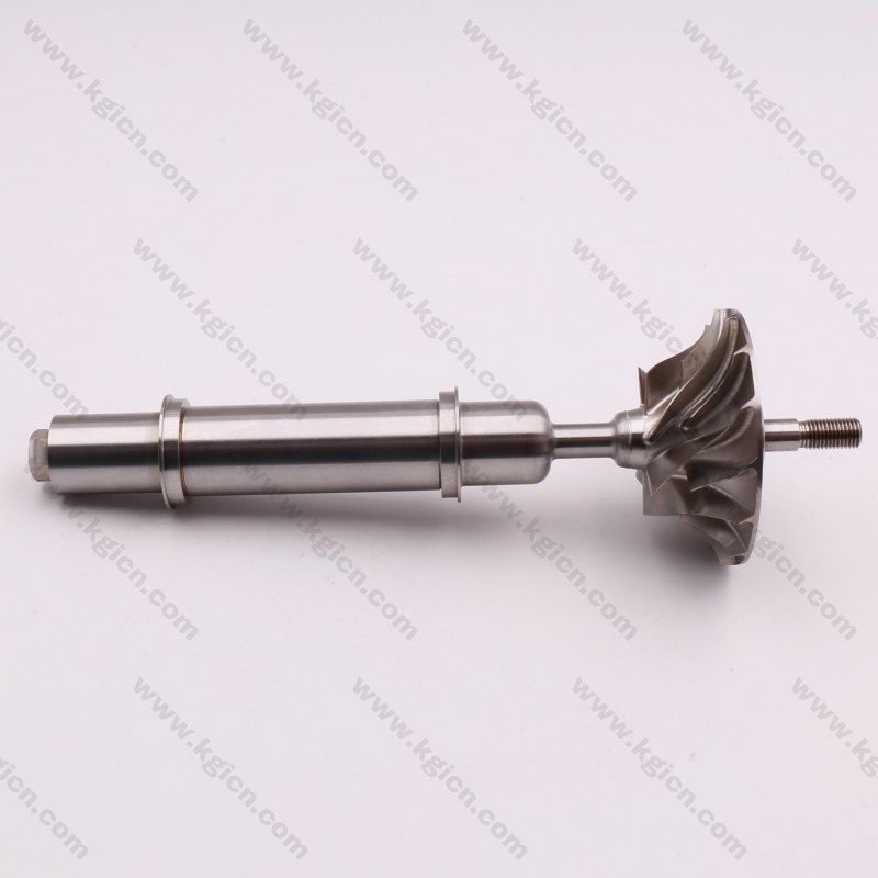 Stainless steel CNC machined gear with passivation