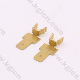 OEM Customized Metal Stamping Brass Terminal for Socket 