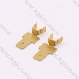 OEM Customized Metal Stamping Brass Terminal for Socket