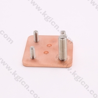 OEM high quality copper part with stand-off