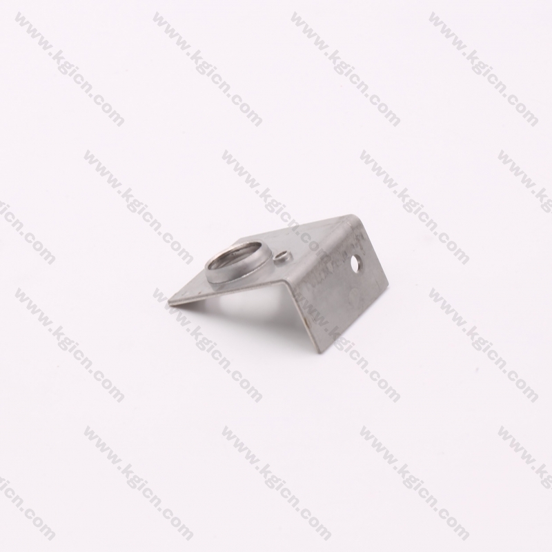 Electric oven ignition equipment stainless steel drawing hole bracket