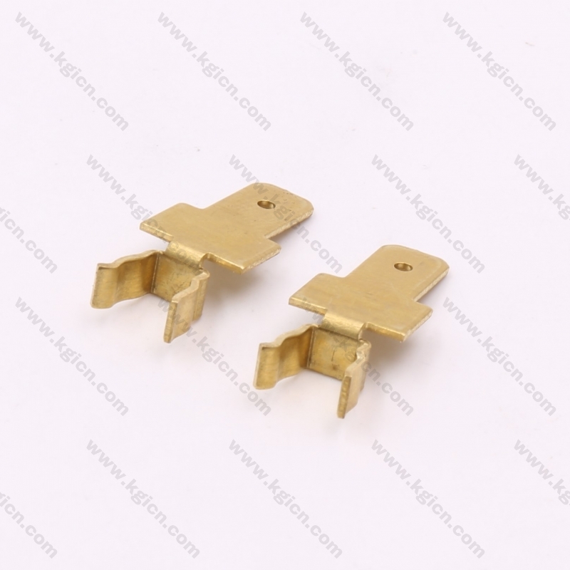 OEM Customized Metal Stamping Brass Terminal for Socket