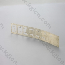 OEM Design EMI Shielding Frame by Progressive Stamping 