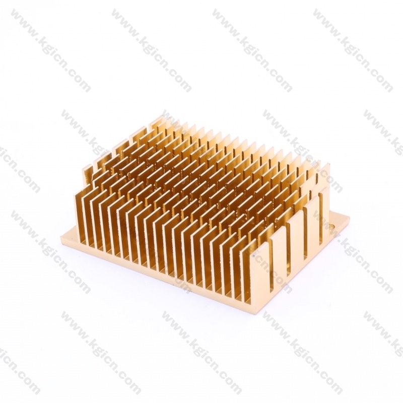 OEM high quality copper ski heatsink customized