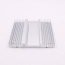 Aluminum heatsink radiator in aluminum extrusion