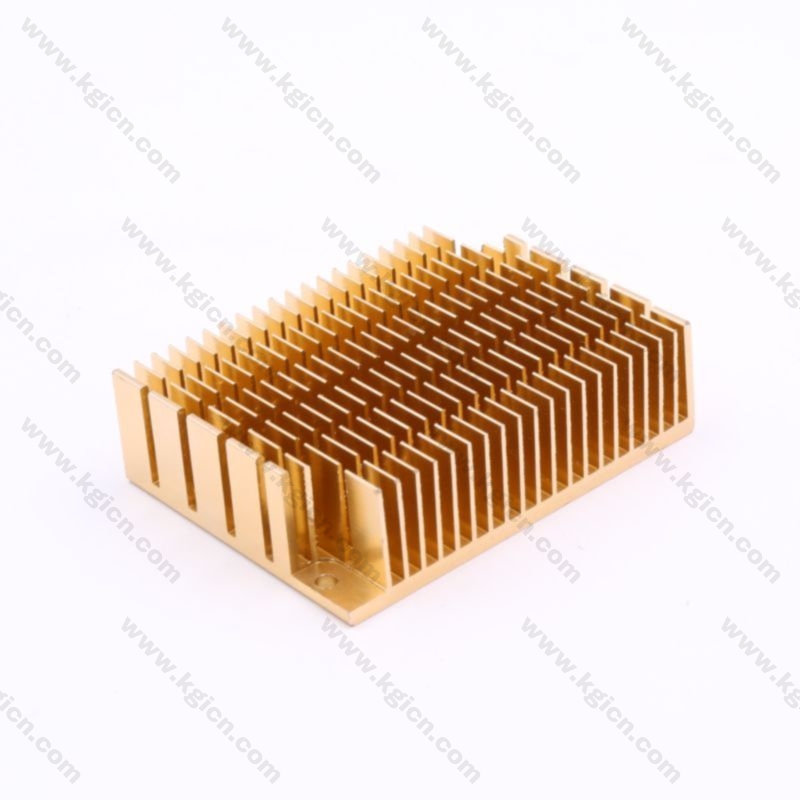 Slotted extrusion Breaking slot copper heat sink for led profile