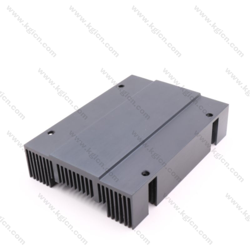 Aluminum extruded Heat Sink with fan mounting for EA controller