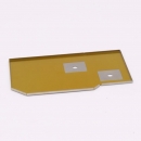 PCB shield cover with insulation paint