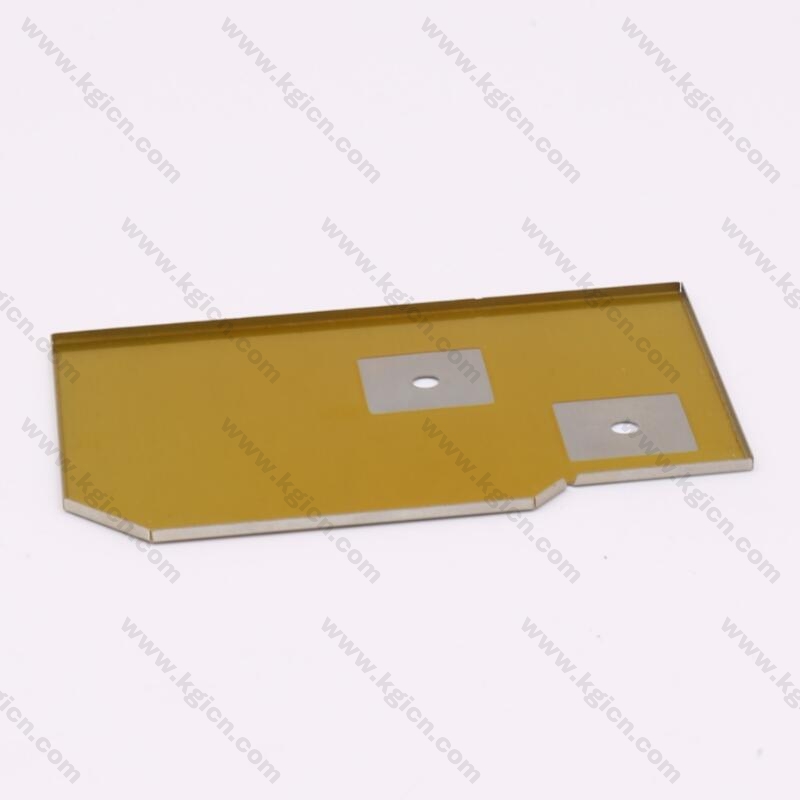 PCB shield cover with insulation paint