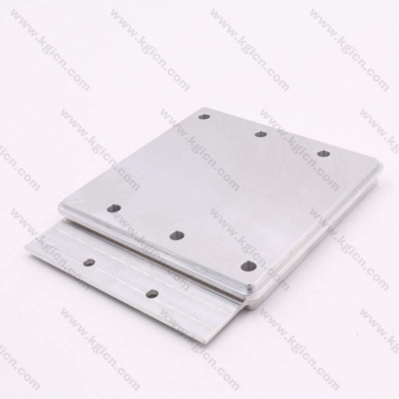 Aluminum Bracket made by CNC machining and extrusion