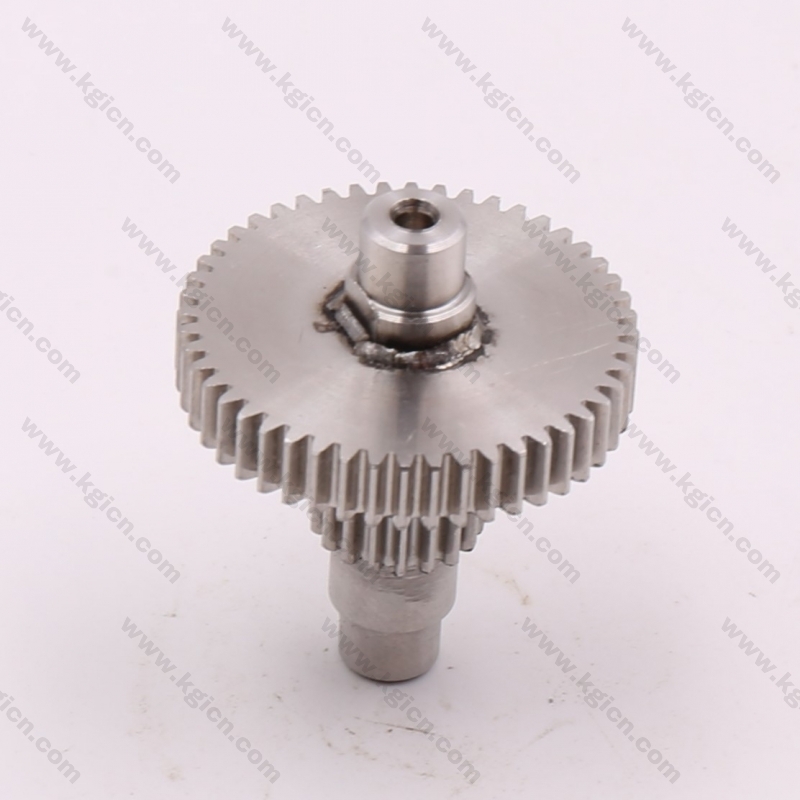 Customized precision helical gear transmission shafts