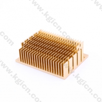 Slotted extrusion Breaking slot copper heat sink for led profile