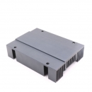 Aluminum extruded Heat Sink with fan mounting for EA controller