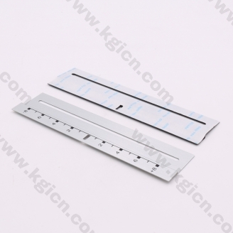 aluminum plate with anodized finish