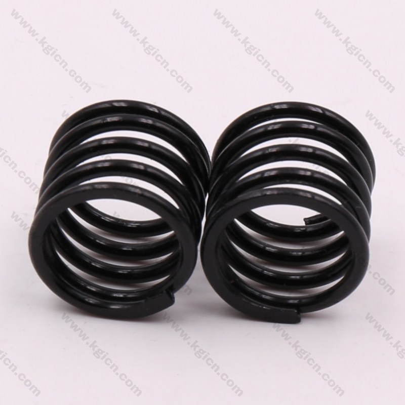 Black powder coated Torsion springs