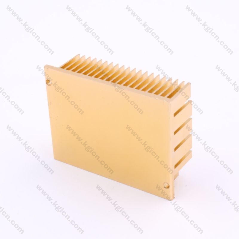 Slotted extrusion Breaking slot copper heat sink for led profile