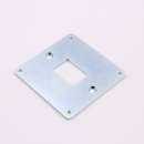 OEM Steel with White-Blue Plated Metal Stamping Plate