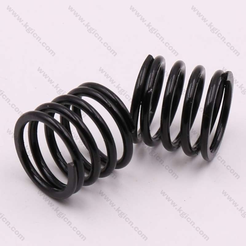 Black powder coated Torsion springs