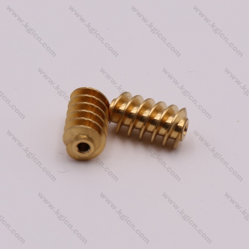 CNC machining workpiece motor eccentric brass parts