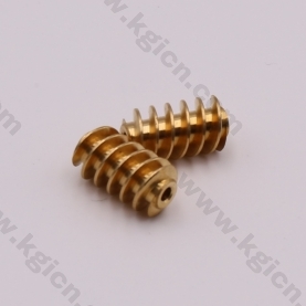 CNC machining workpiece motor eccentric brass parts 