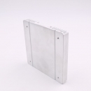 Aluminum heatsink radiator in aluminum extrusion