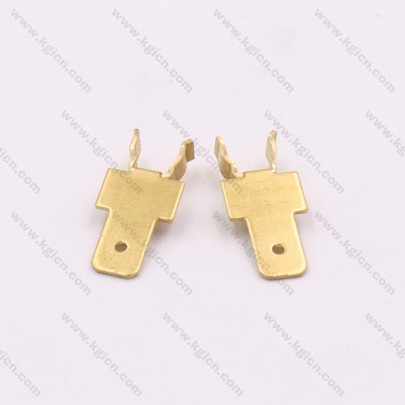 OEM Customized Metal Stamping Brass Terminal for Socket