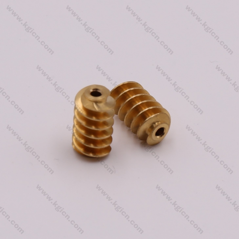 CNC machining workpiece motor eccentric brass parts