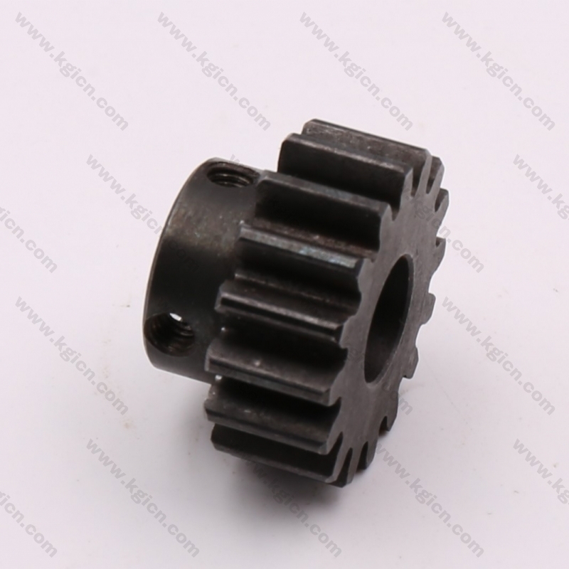 Excellent Quality Custom Gear Pinion Steel Helical Gear Black Spur Gear