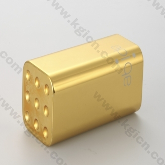 OEM anode yellow oblong lid aluminum part