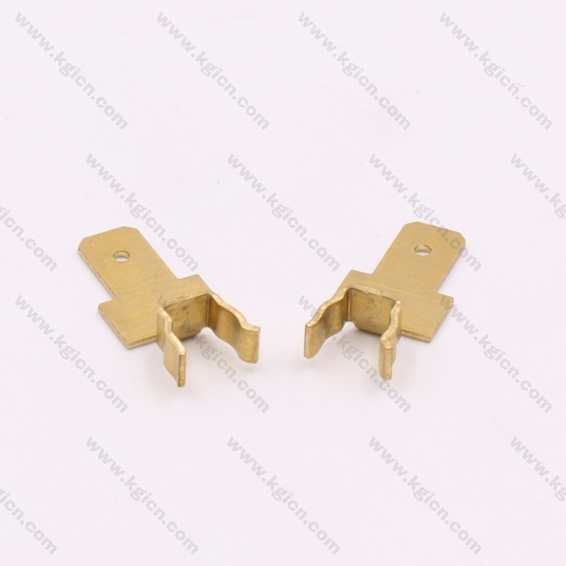 OEM Customized Metal Stamping Brass Terminal for Socket