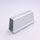 OEM aluminum extruded housing, anodized with sand blasting finish