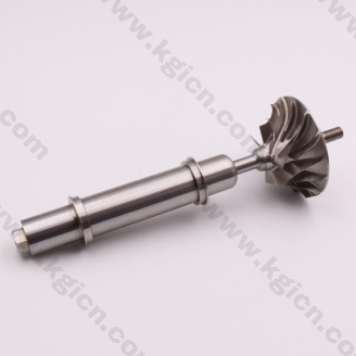 Stainless steel CNC machined gear with passivation