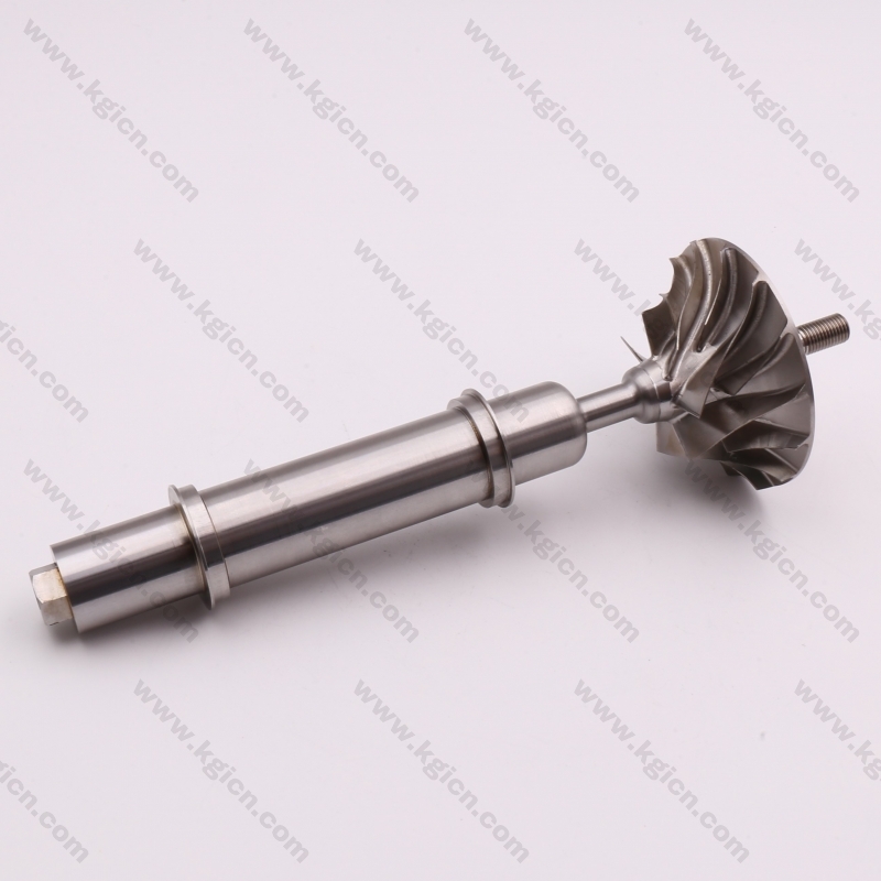 Stainless steel CNC machined gear with passivation