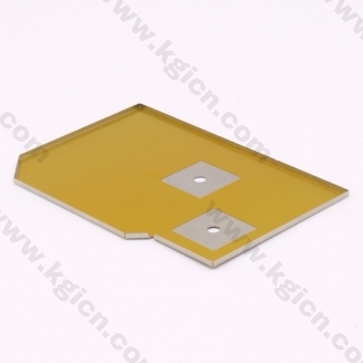 PCB shield cover with insulation paint