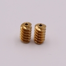 CNC machining workpiece motor eccentric brass parts