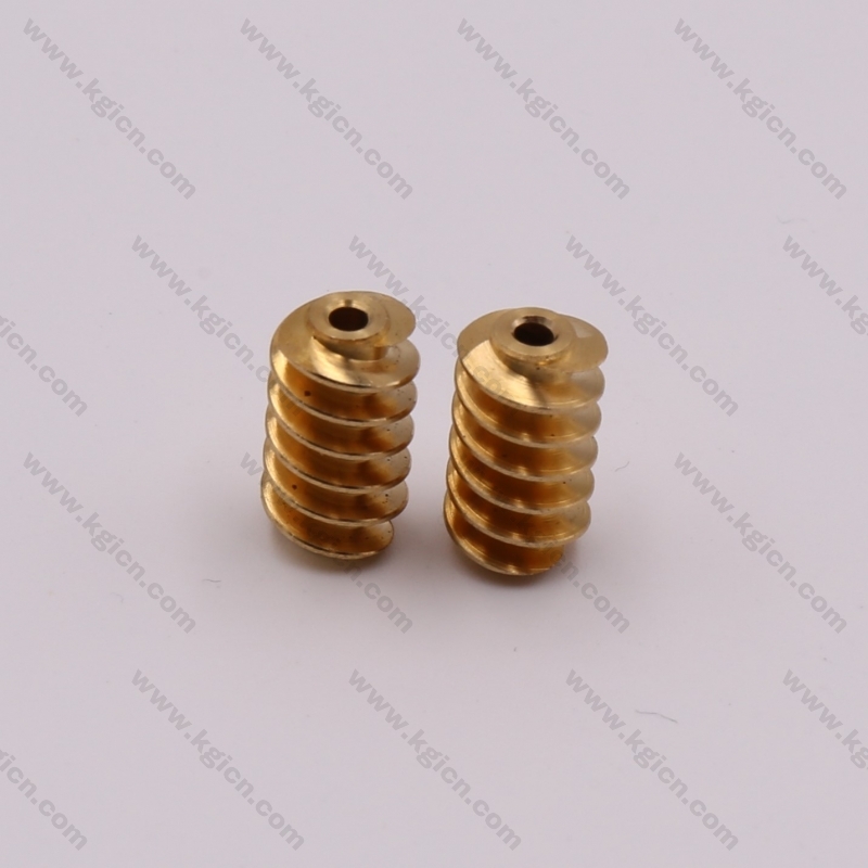 CNC machining workpiece motor eccentric brass parts