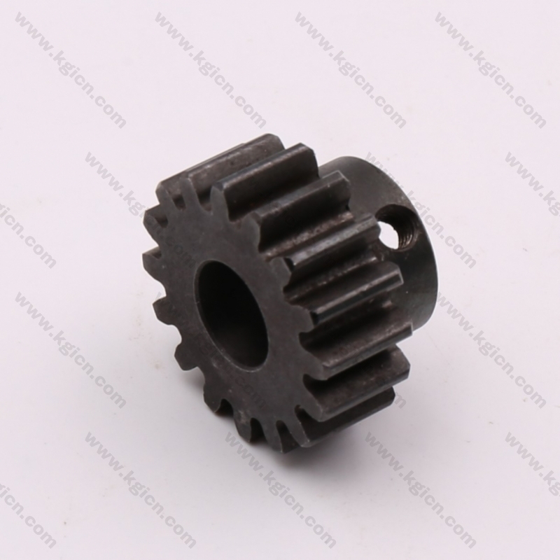 Excellent Quality Custom Gear Pinion Steel Helical Gear Black Spur Gear