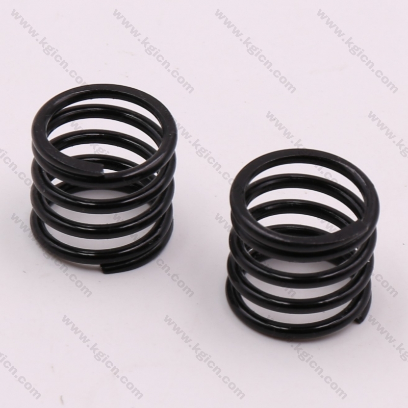 Black powder coated Torsion springs